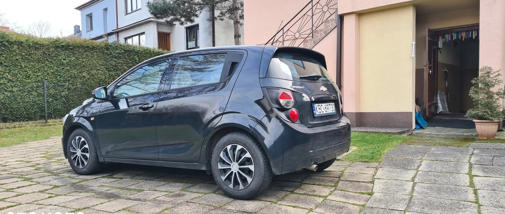 Chevrolet Aveo cena 14400 przebieg: 244500, rok produkcji 2012 z Bochnia małe 106